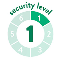 endlich-sicher_security_level_1_150