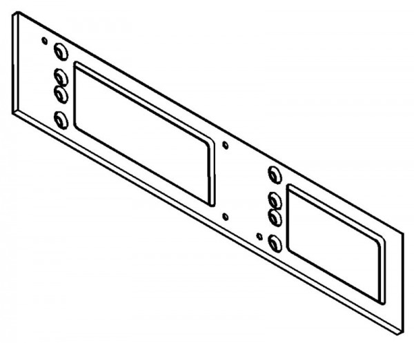 Montageplatte Türschließer für GEZE TS 4000 / TS 5000